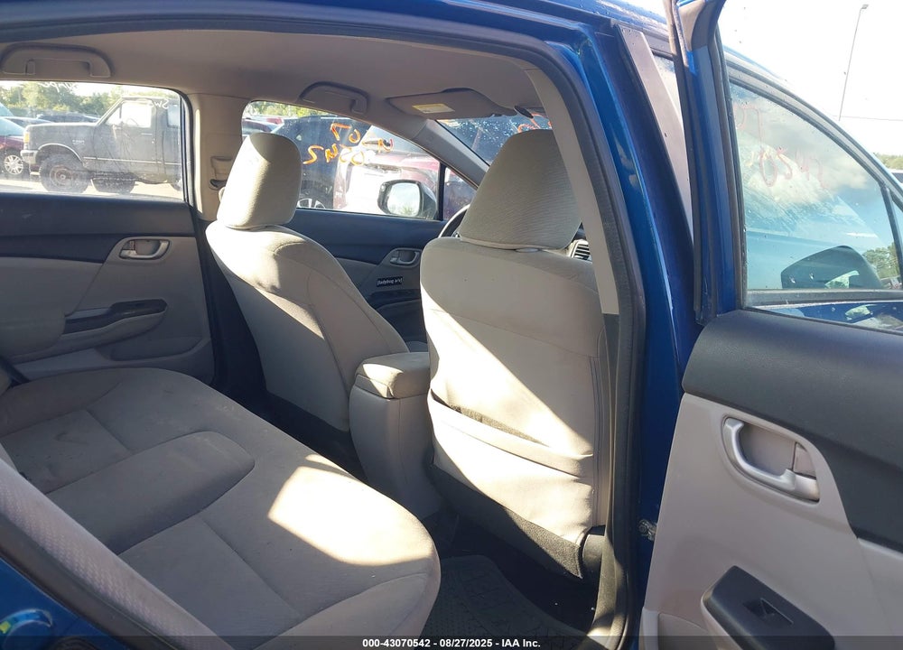 2013 HONDA CIVIC VIN: 19XFB2F52DE026440