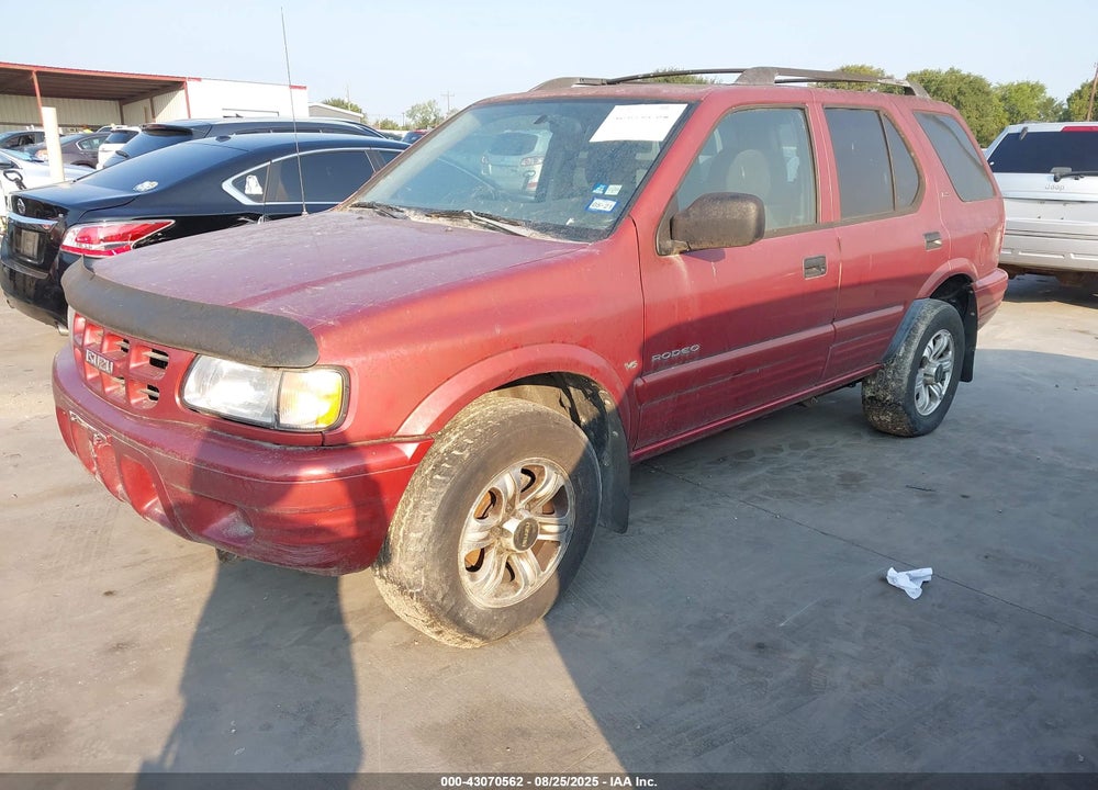 2001 ISUZU RODEO LS 3.2L V6/LSE 3.2L V6/S 3.2L V6 VIN: 4S2CK58W814312403