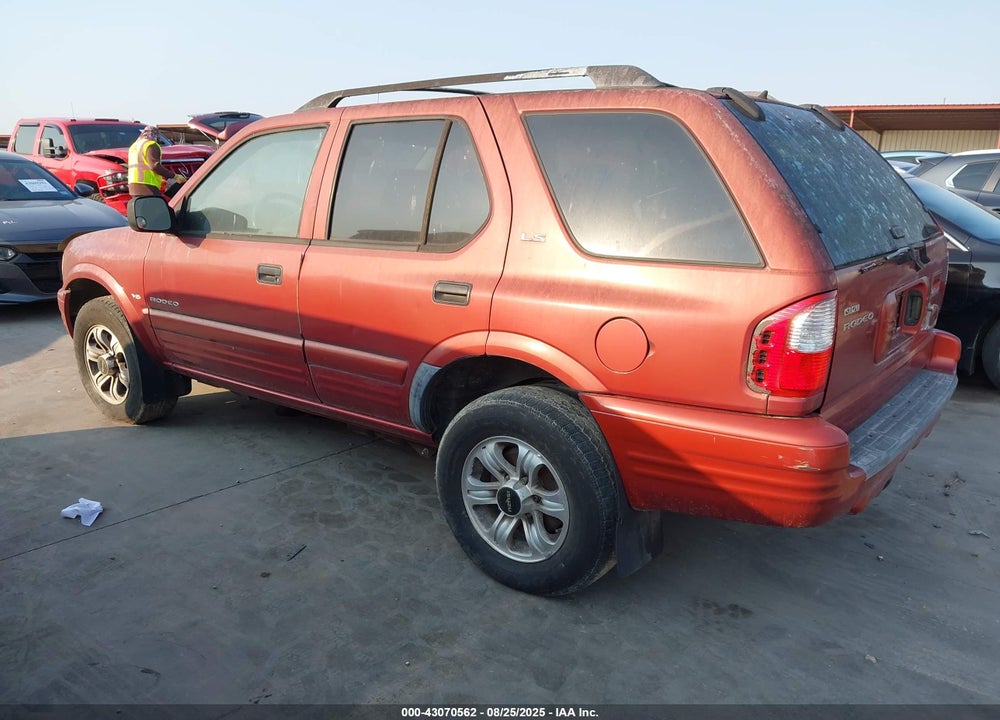 2001 ISUZU RODEO LS 3.2L V6/LSE 3.2L V6/S 3.2L V6 VIN: 4S2CK58W814312403
