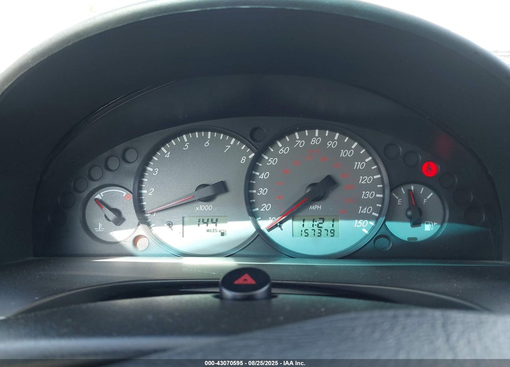 2000 MERCURY COUGAR V6 VIN: 1ZWFT61LXY5615322
