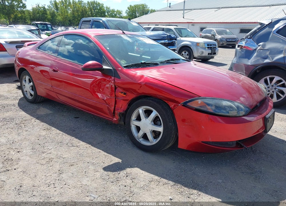2000 MERCURY COUGAR V6 VIN: 1ZWFT61LXY5615322