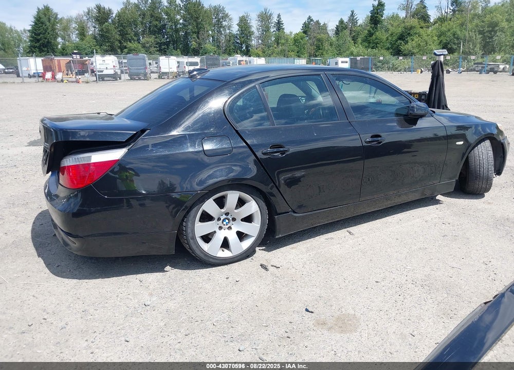 2005 BMW 530I VIN: WBANA73555B816004