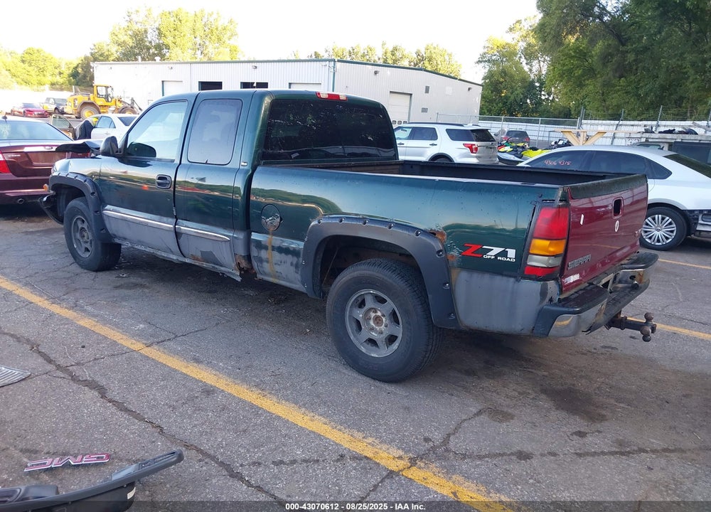 2004 GMC SIERRA 1500 SLE VIN: 2GTEK19T741110153