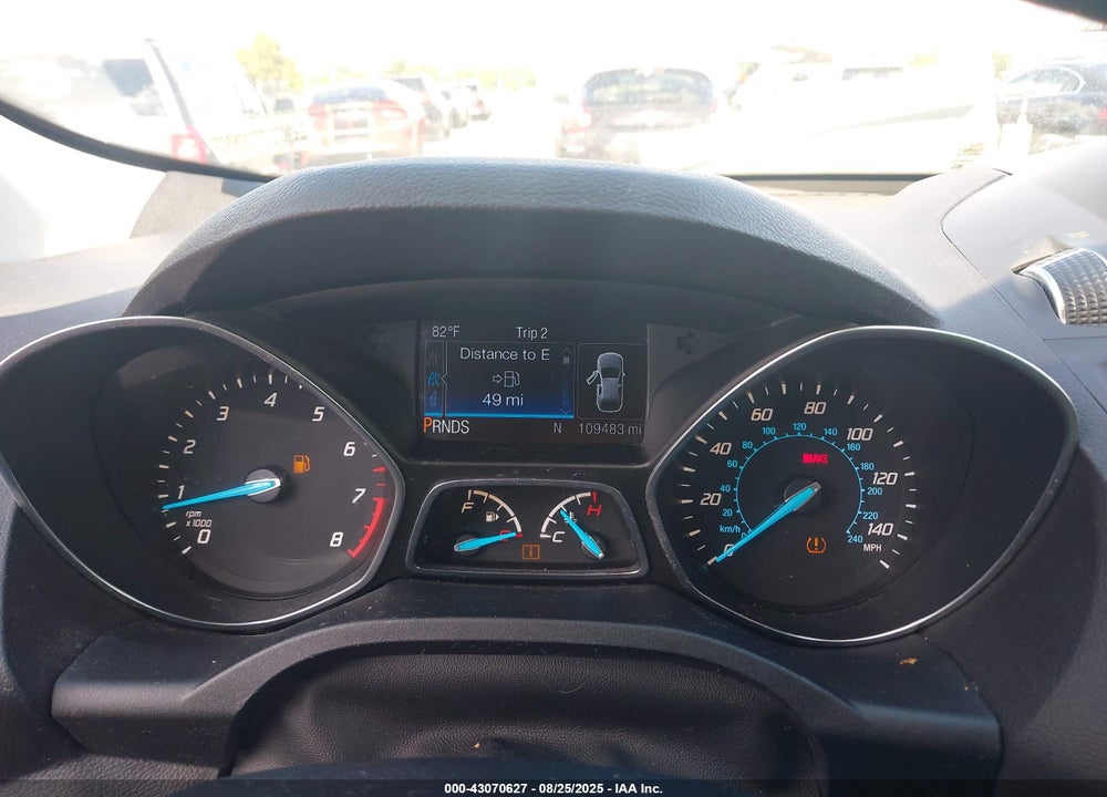 2014 FORD ESCAPE VIN: 1FMCU0GXXEUB83875