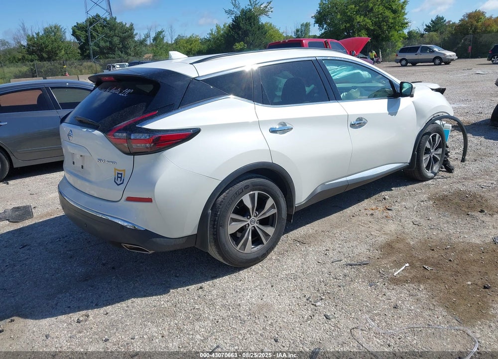 2019 NISSAN MURANO VIN: 5N1AZ2MS9KN138106