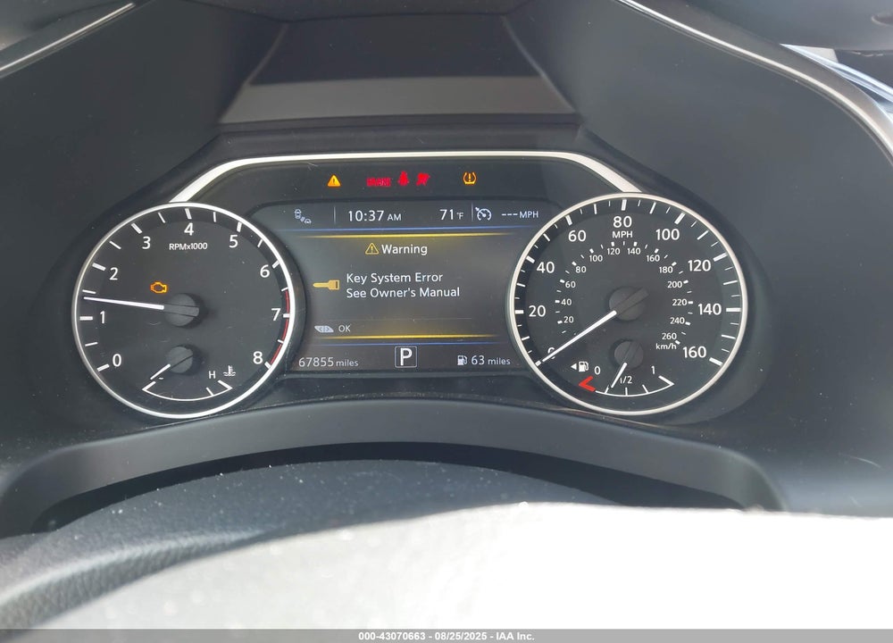 2019 NISSAN MURANO VIN: 5N1AZ2MS9KN138106