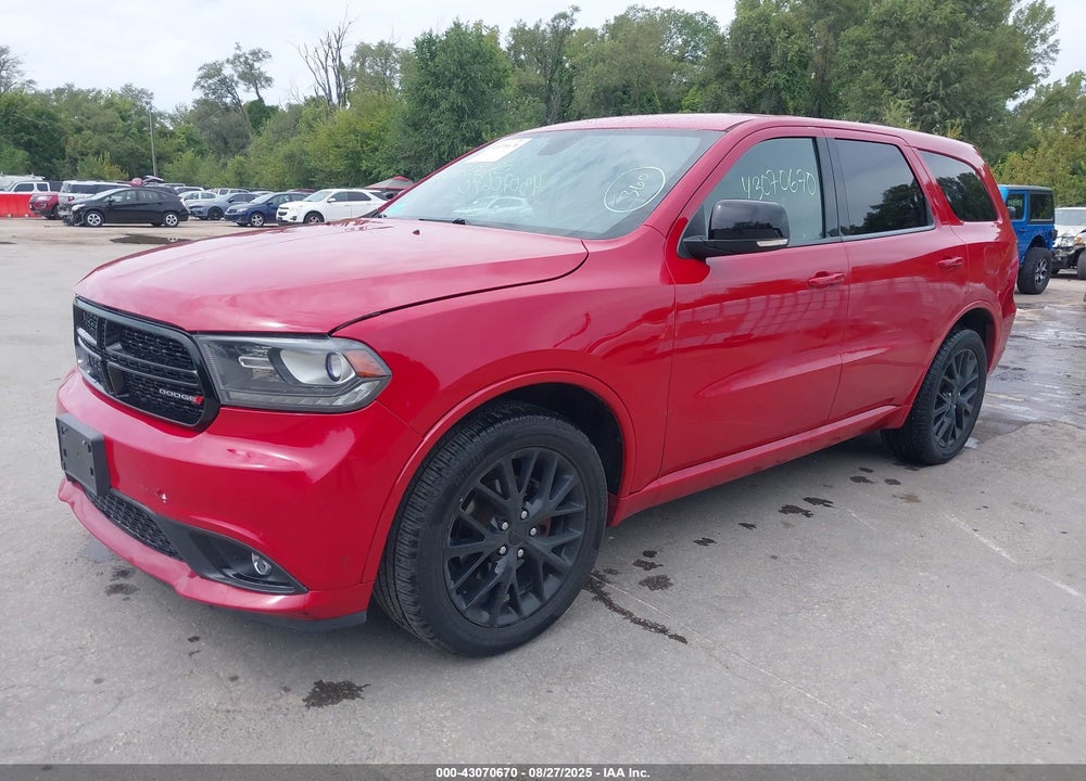 2016 DODGE DURANGO LIMITED VIN: 1C4RDJDG2GC486442
