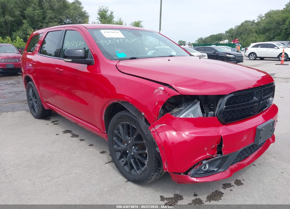 2016 DODGE DURANGO LIMITED VIN: 1C4RDJDG2GC486442