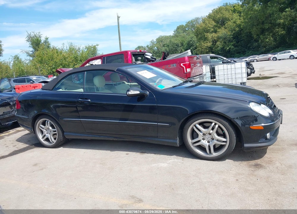 2008 MERCEDES-BENZ CLK 550 VIN: WDBTK72F68T098624