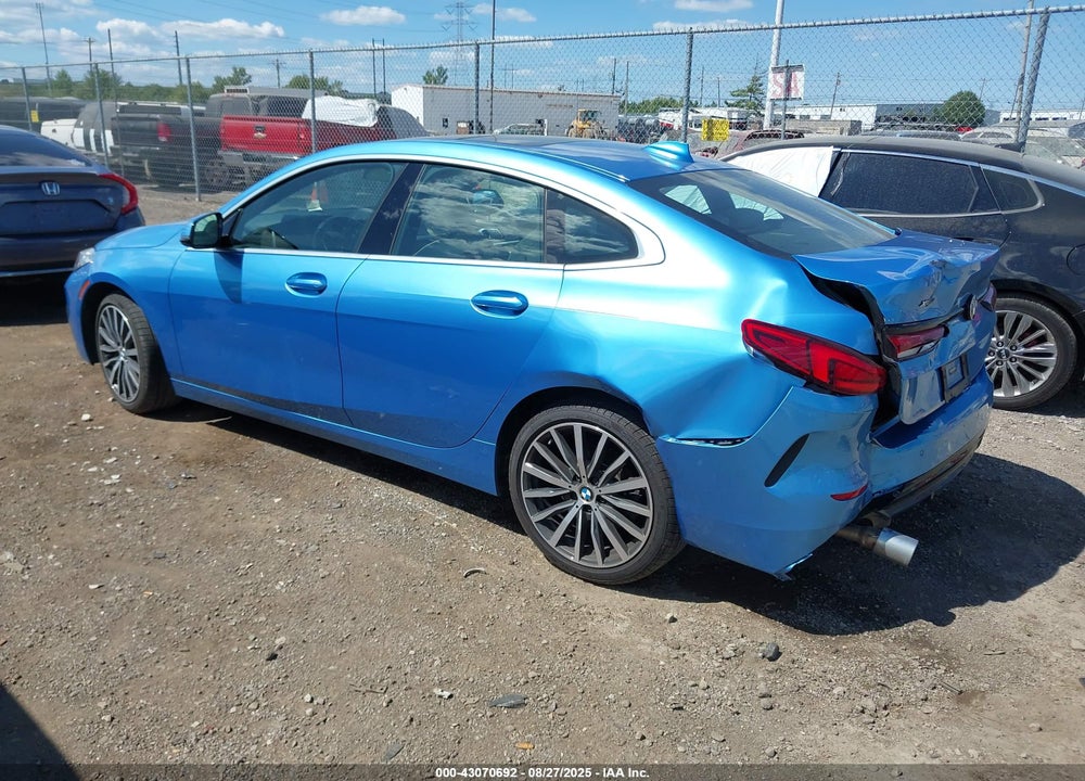 2021 BMW 2 SERIES VIN: WBA73AK01M7G32155