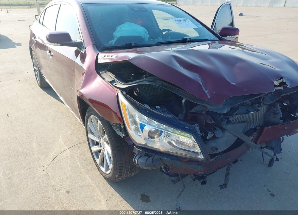 2016 BUICK LACROSSE LEATHER VIN: 1G4GB5G38GF147983