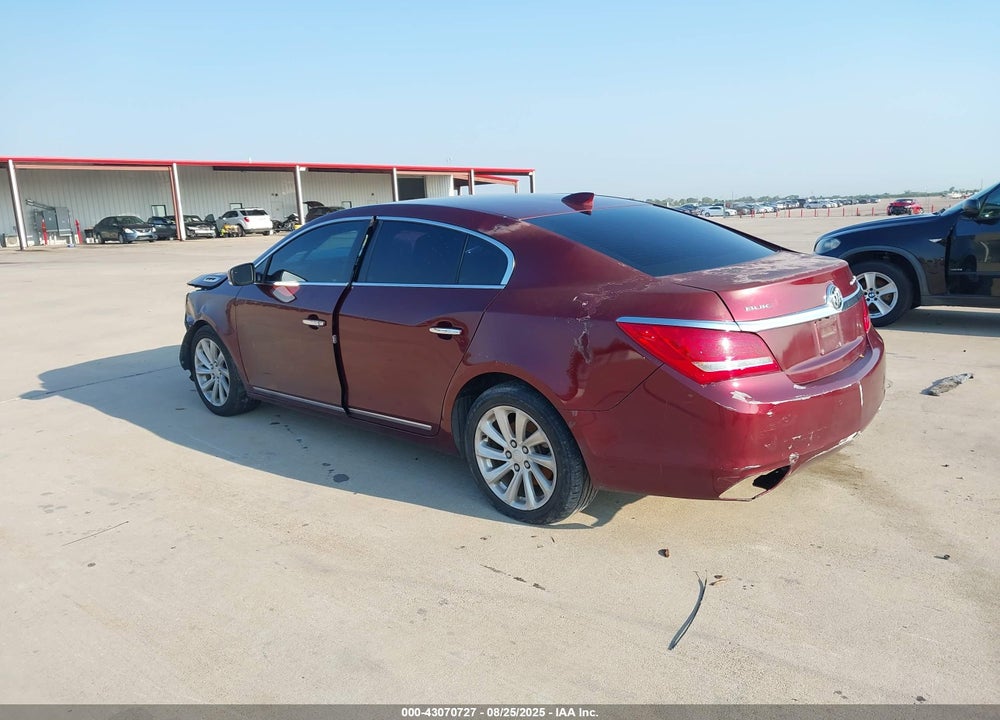 2016 BUICK LACROSSE LEATHER VIN: 1G4GB5G38GF147983