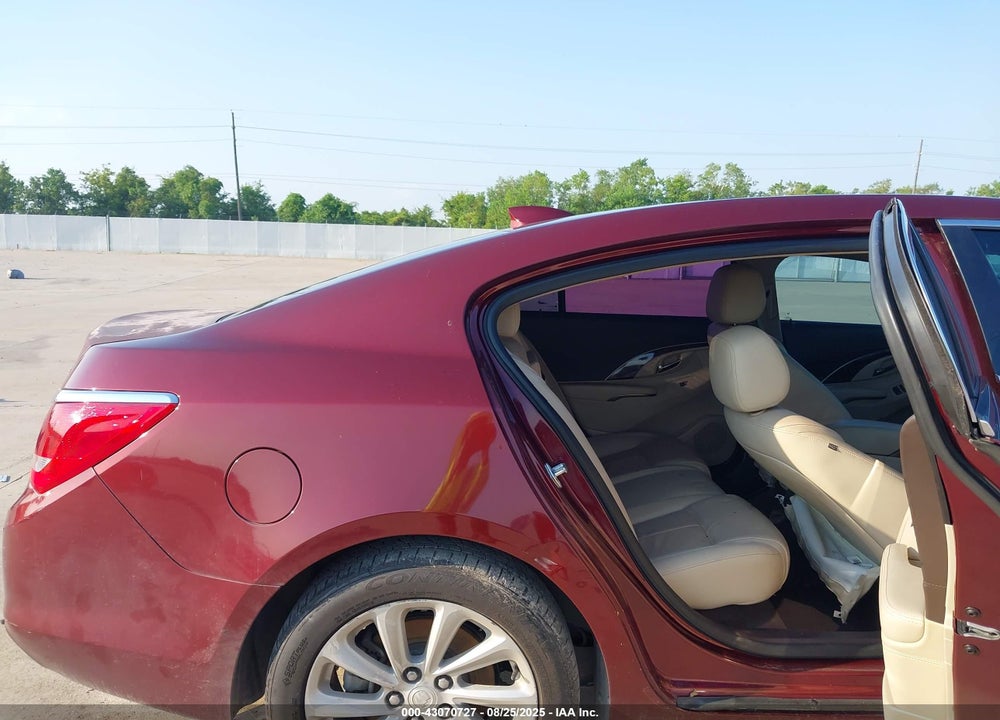 2016 BUICK LACROSSE LEATHER VIN: 1G4GB5G38GF147983
