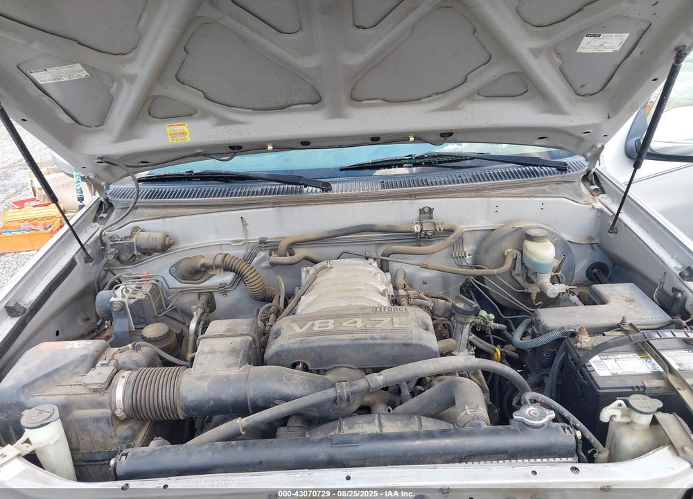 2003 TOYOTA TUNDRA SR5 V8 VIN: 5TBRT34193S382901