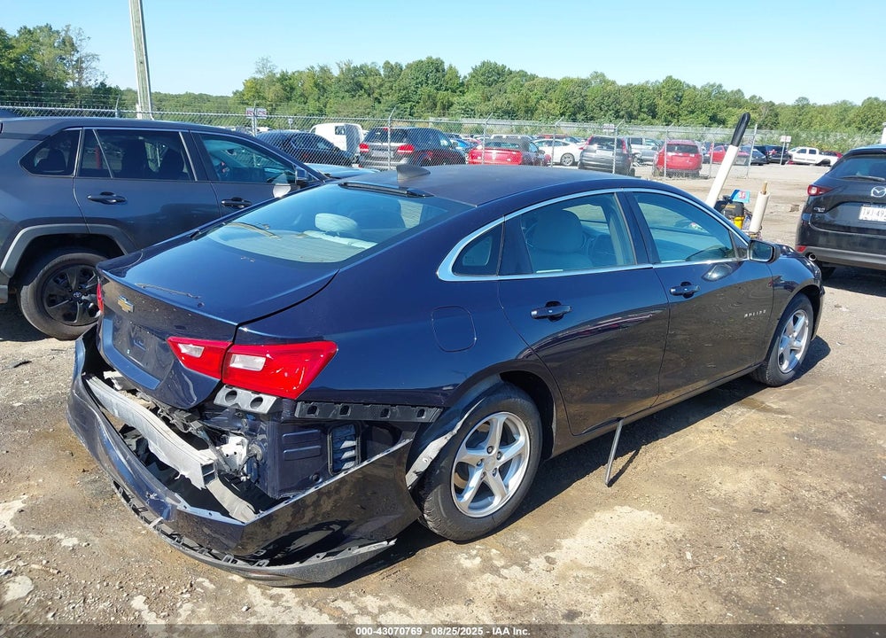 2017 CHEVROLET MALIBU LS VIN: 1G1ZB5ST5HF241544