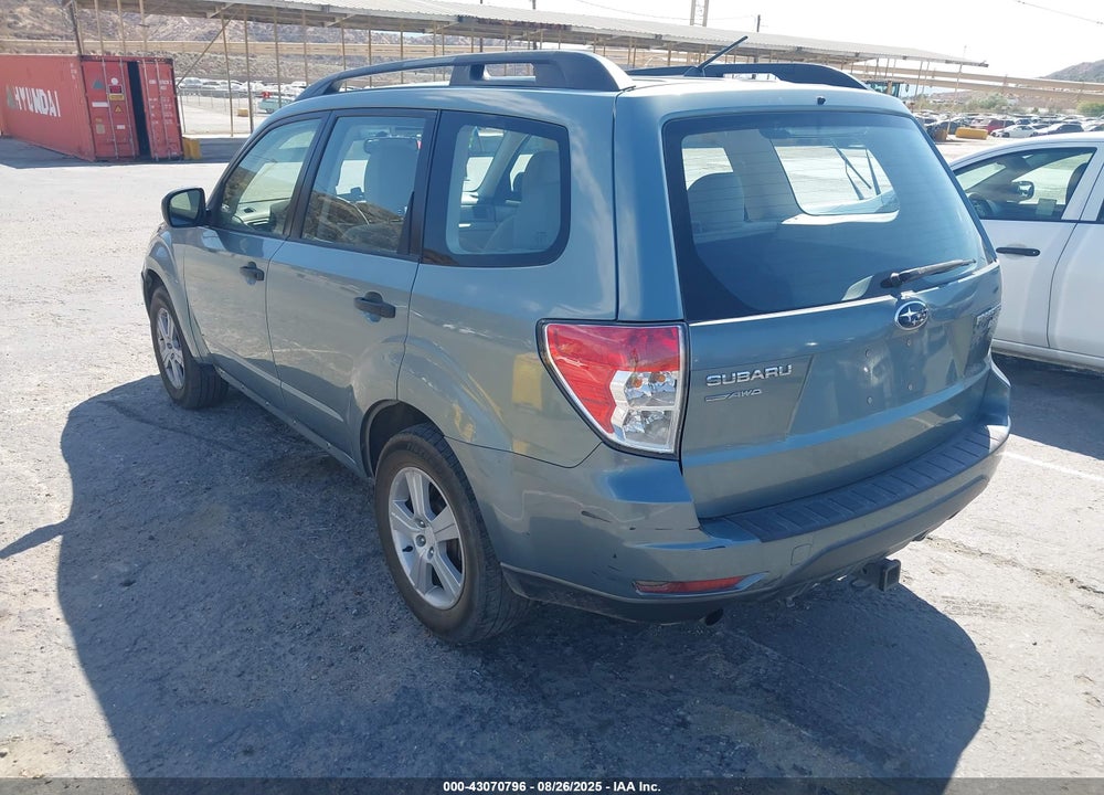 2012 SUBARU FORESTER VIN: JF2SHABC1CH403619