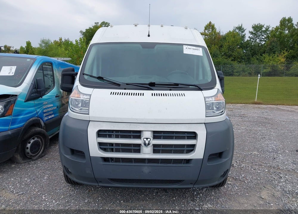 2015 RAM PROMASTER 3500 HIGH ROOF VIN: 3C6URVJDXFE513477
