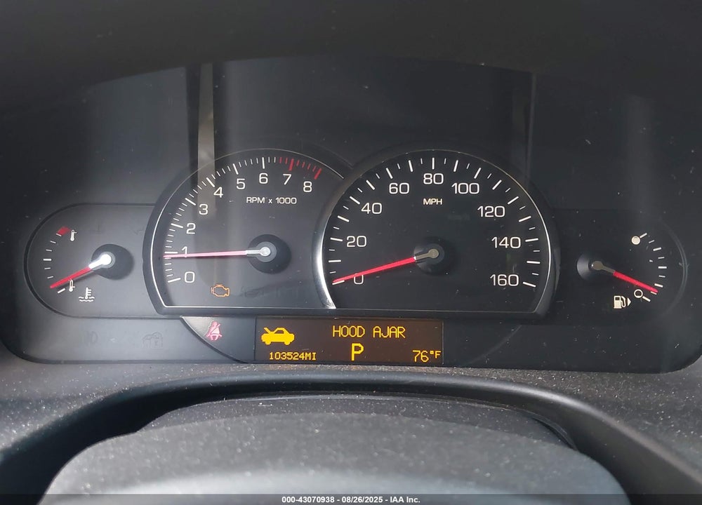 2005 CADILLAC STS V8 VIN: 1G6DC67A150133208