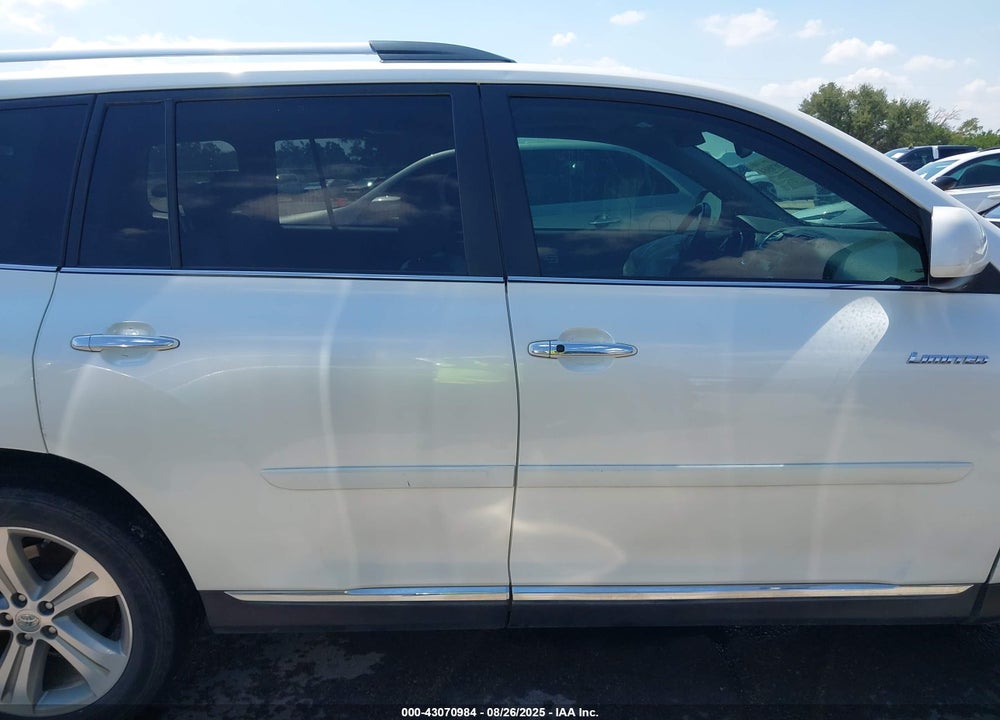 2013 TOYOTA HIGHLANDER VIN: 5TDDK3EH6DS196850