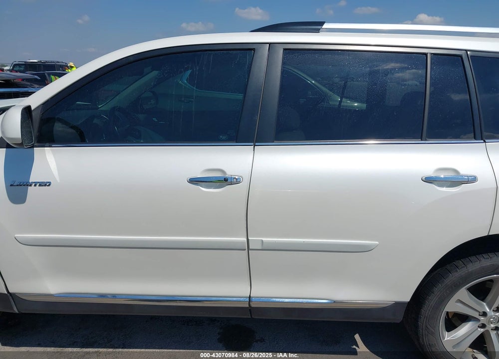 2013 TOYOTA HIGHLANDER VIN: 5TDDK3EH6DS196850