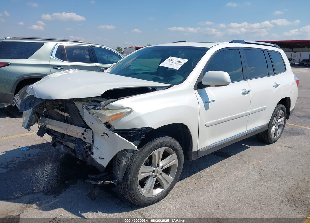 2013 TOYOTA HIGHLANDER VIN: 5TDDK3EH6DS196850