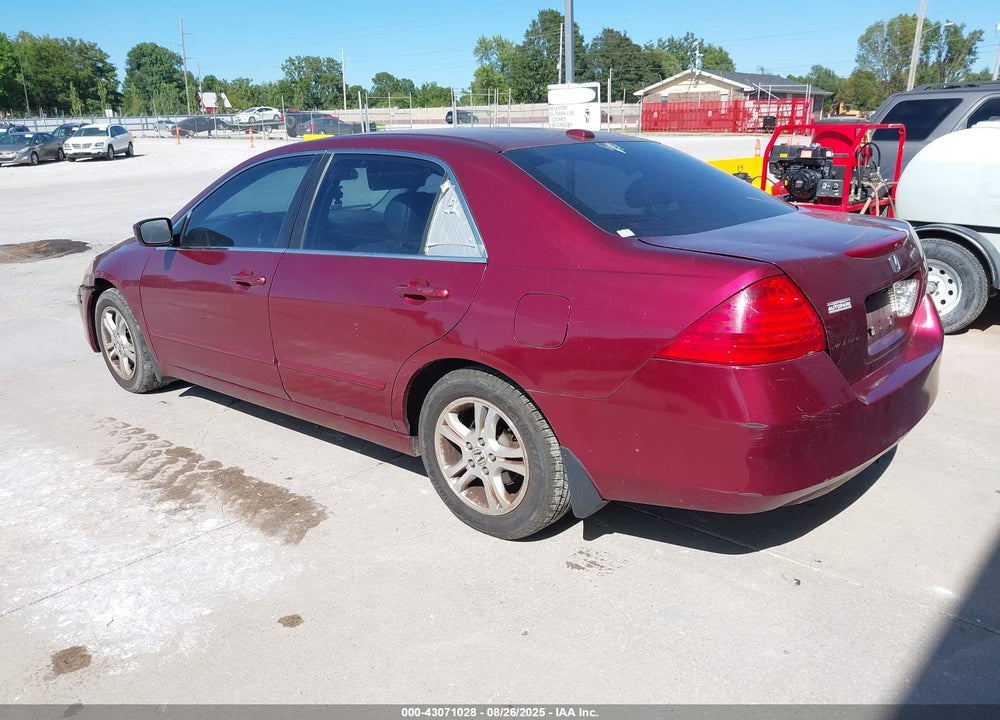 2006 HONDA ACCORD 2.4 EX VIN: 1HGCM56826A064962