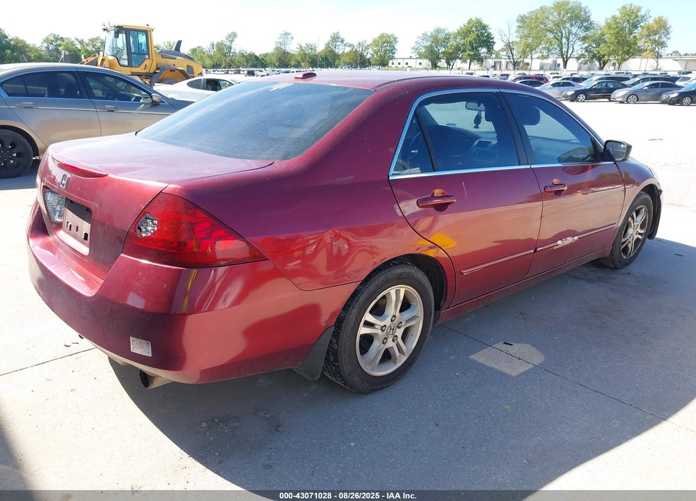 2006 HONDA ACCORD 2.4 EX VIN: 1HGCM56826A064962