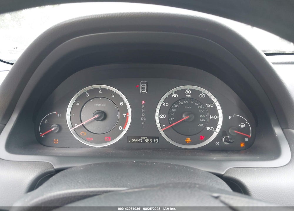2009 HONDA ACCORD VIN: 1HGCP26429A006843