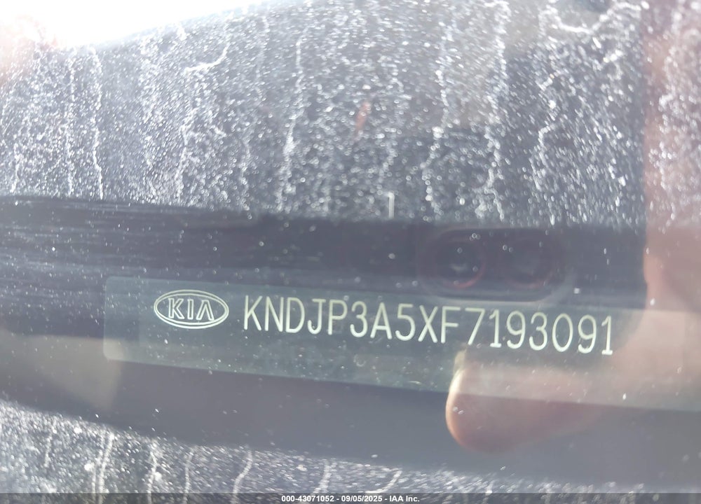 2015 KIA SOUL VIN: KNDJP3A5XF7193091