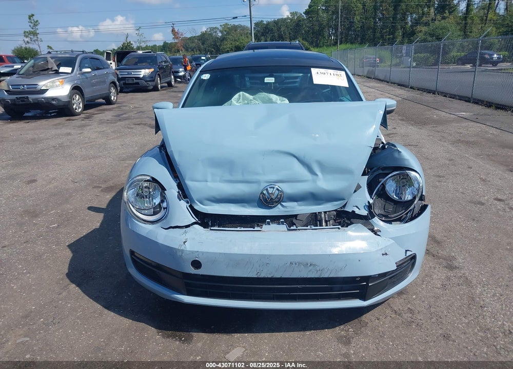2013 VOLKSWAGEN BEETLE VIN: 3VWJX7AT9DM602106