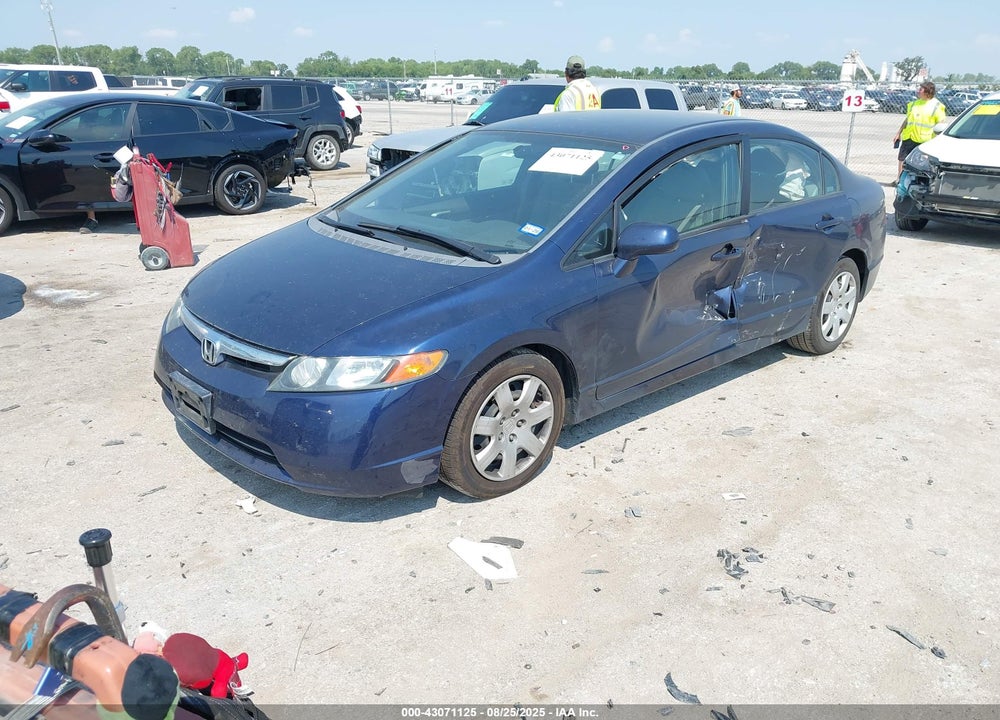2007 HONDA CIVIC VIN: 1HGFA16577L119285