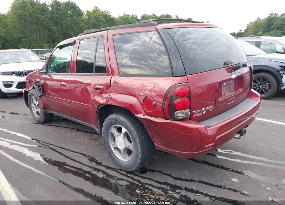 2008 CHEVROLET TRAILBLAZER LT VIN: 1GNDS13S482170299