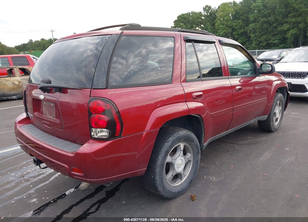 2008 CHEVROLET TRAILBLAZER LT VIN: 1GNDS13S482170299
