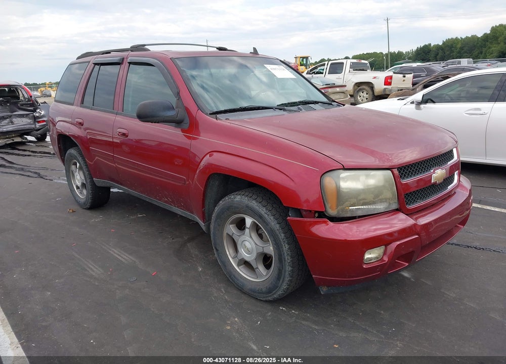 2008 CHEVROLET TRAILBLAZER LT VIN: 1GNDS13S482170299