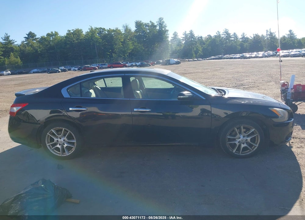 2009 NISSAN MAXIMA VIN: 1N4AA51E09C833999