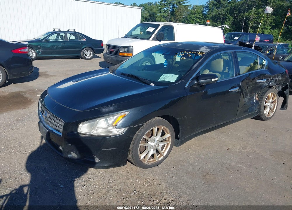 2009 NISSAN MAXIMA VIN: 1N4AA51E09C833999