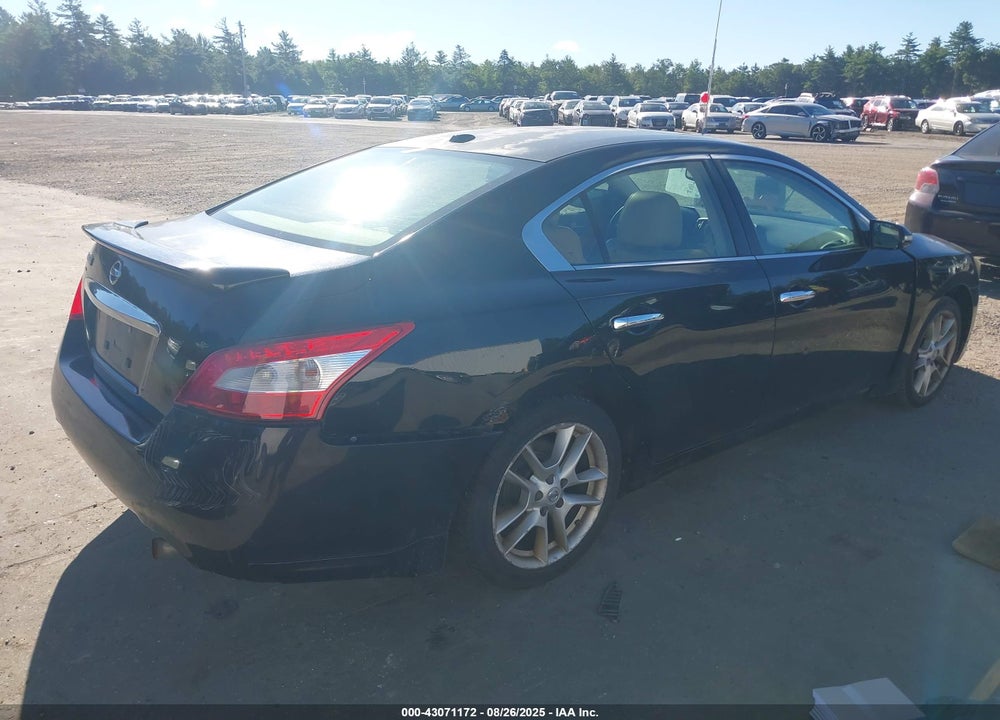 2009 NISSAN MAXIMA VIN: 1N4AA51E09C833999