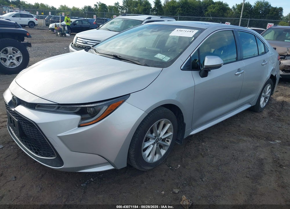 2021 TOYOTA COROLLA XLE VIN: JTDFPMAE4MJ165525