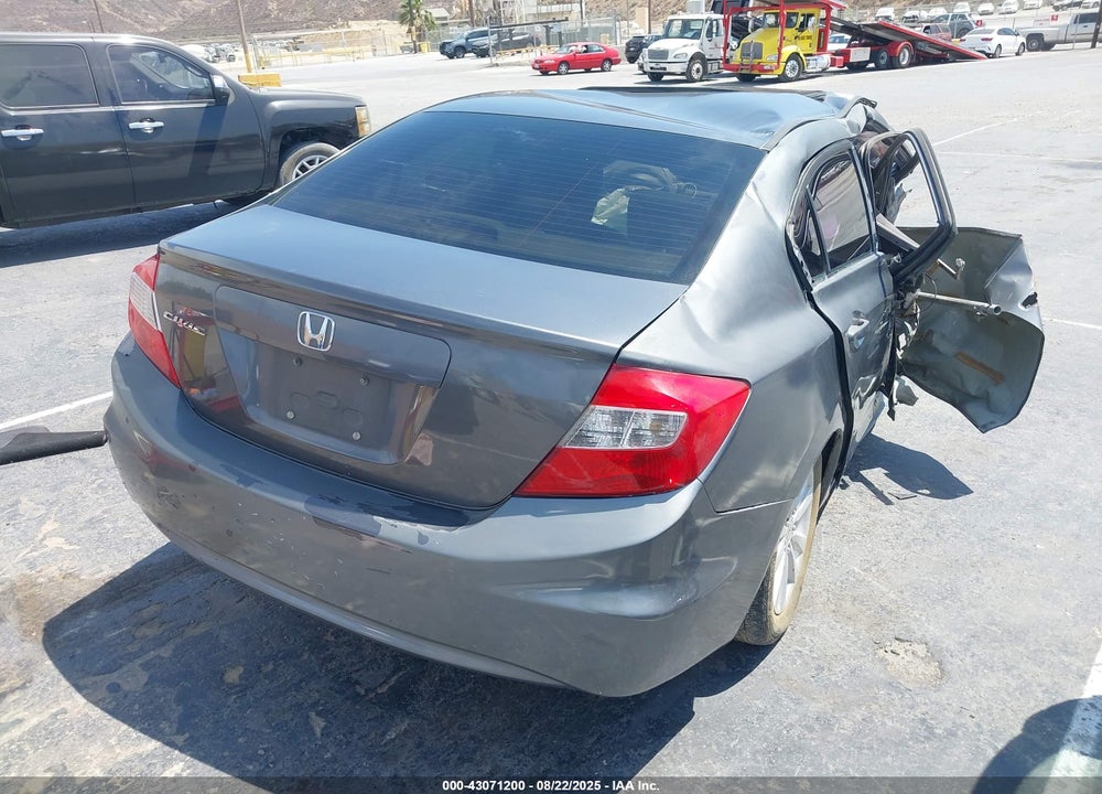 2012 HONDA CIVIC VIN: 19XFB2F83CE380248