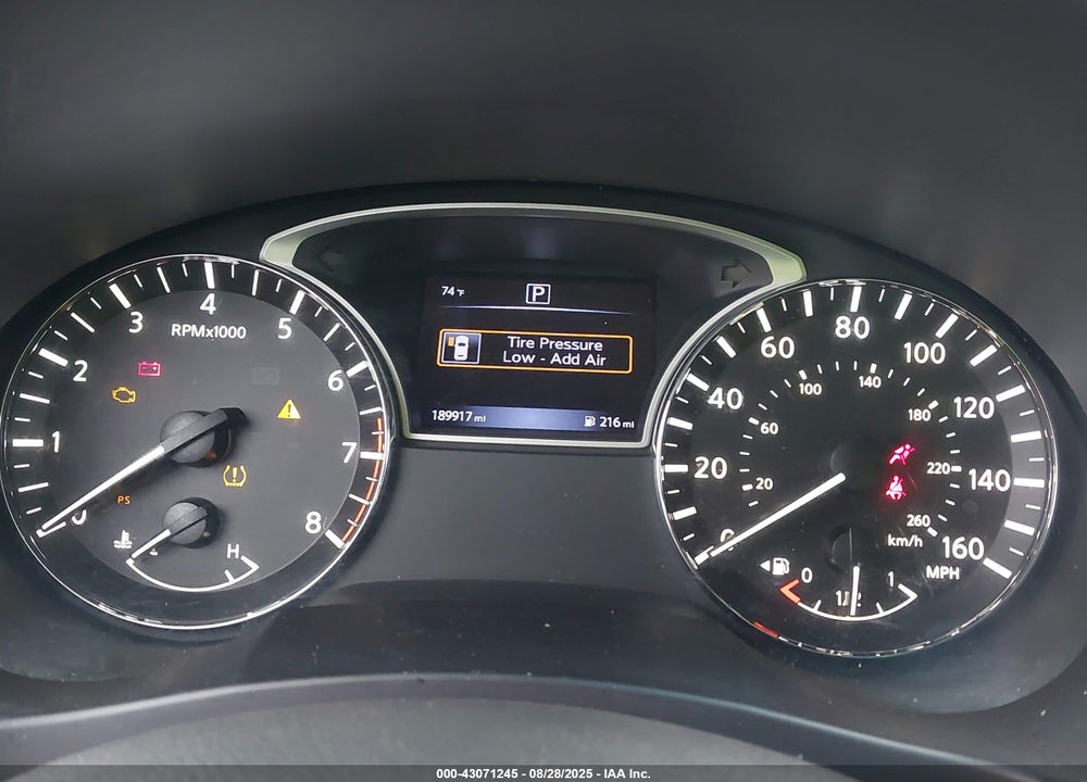 2016 NISSAN ALTIMA 2.5/2.5 S/2.5 SL/2.5 SR/2.5 SV VIN: 1N4AL3AP1GC205527