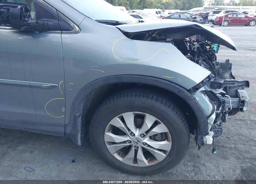 2012 HONDA CR-V EX-L VIN: JHLRM4H75CC001641