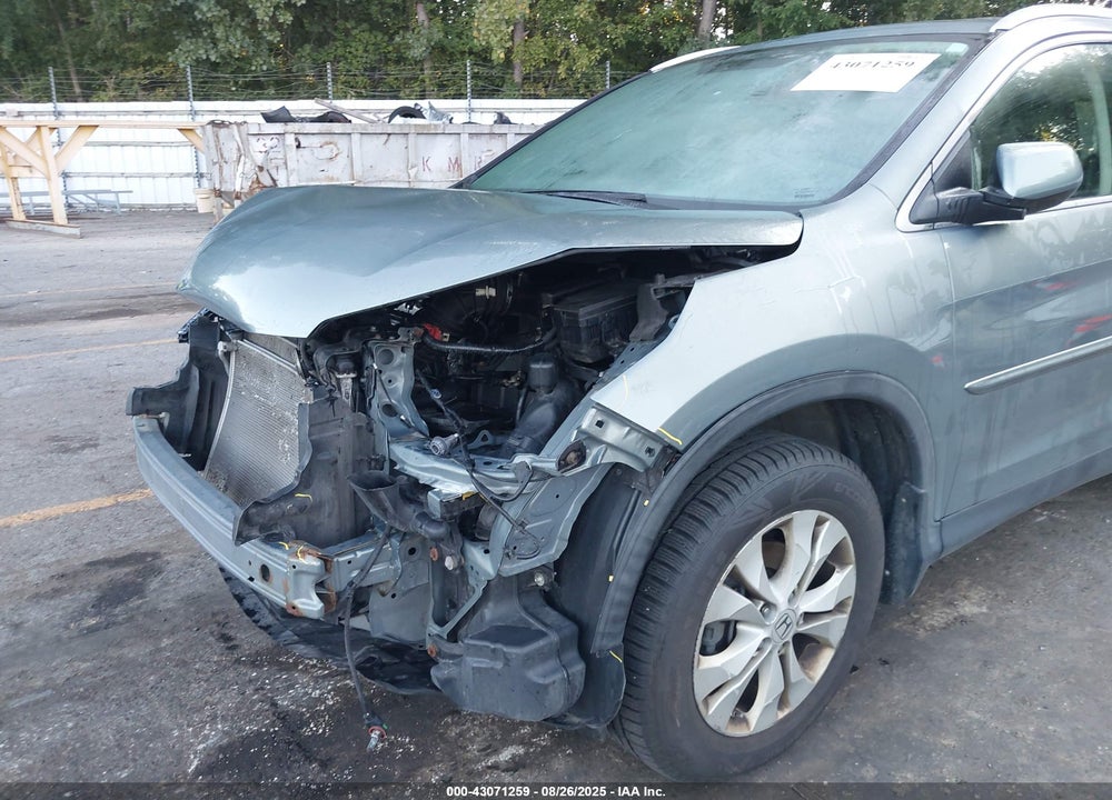 2012 HONDA CR-V EX-L VIN: JHLRM4H75CC001641