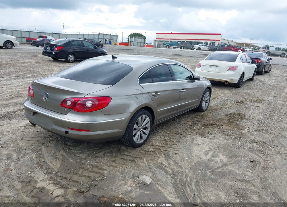 2012 VOLKSWAGEN CC SPORT VIN: WVWMN7ANXCE506979