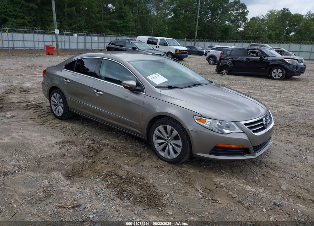 2012 VOLKSWAGEN CC SPORT VIN: WVWMN7ANXCE506979