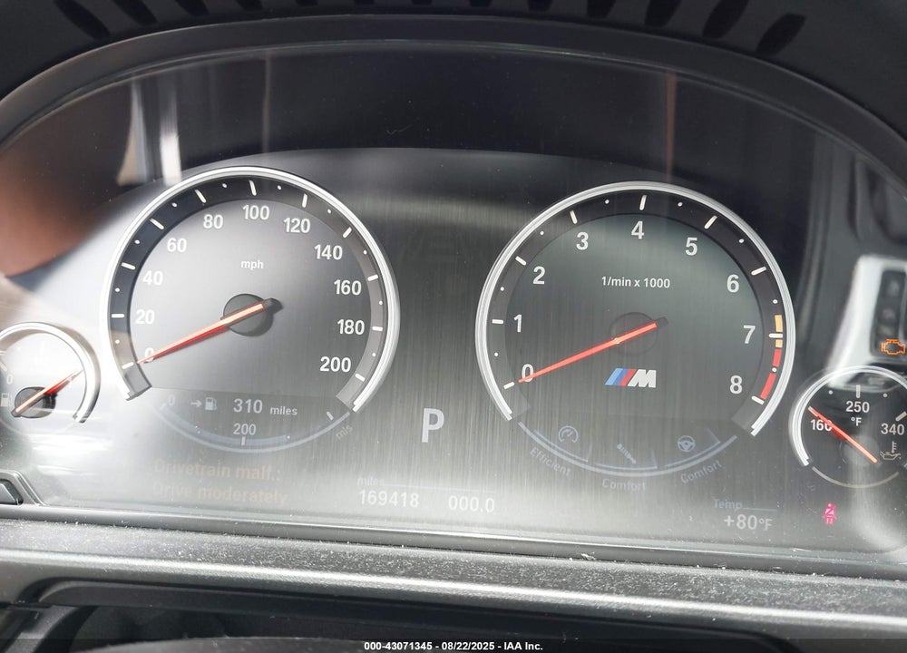 2013 BMW M5 VIN: WBSFV9C50DD095741