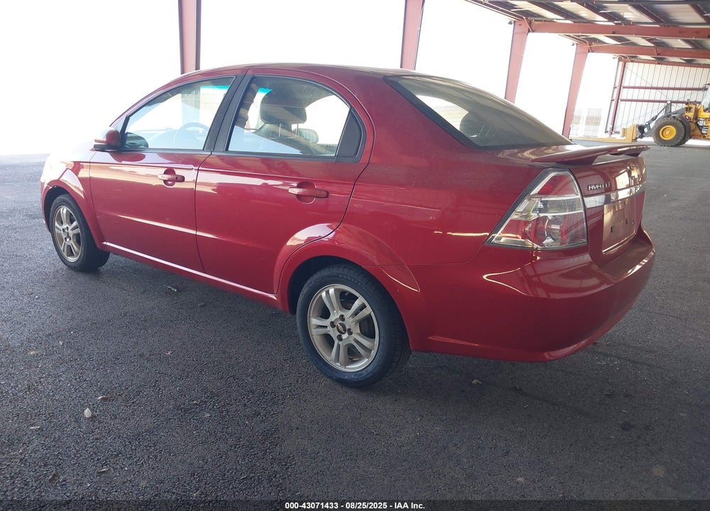 2011 CHEVROLET AVEO VIN: KL1TG5DE7BB121084