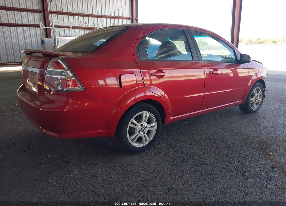 2011 CHEVROLET AVEO VIN: KL1TG5DE7BB121084