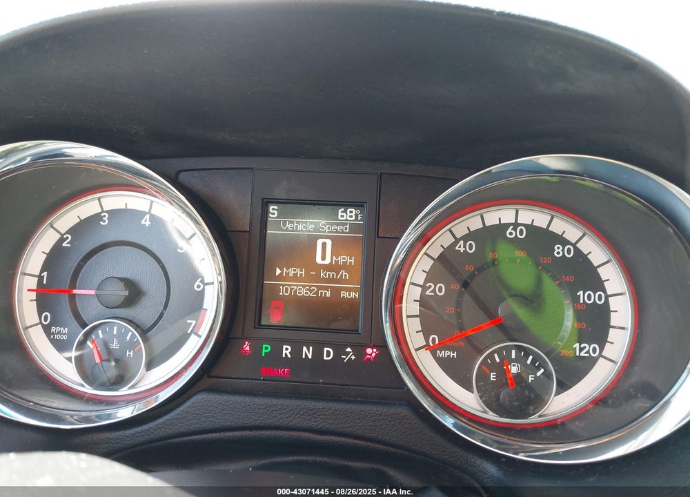 2016 DODGE GRAND CARAVAN VIN: 2C4RDGCG4GR342287