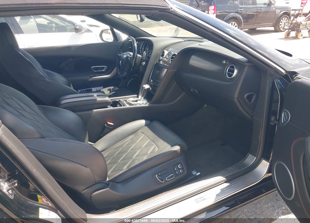 2013 BENTLEY CONTINENTAL GTC VIN: SCBGU3ZA5DC084453