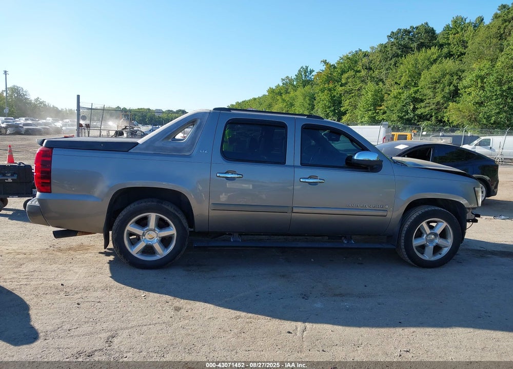 2008 CHEVROLET AVALANCHE 1500 LTZ VIN: 3GNFK12378G167357